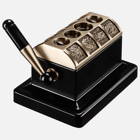 Luxury Desktop Cigar Cutter – Multi-Cut Precision Cutter for Cigars
