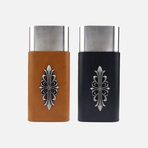Leather Cigar Case – Portable Travel Cigar Holder for Men