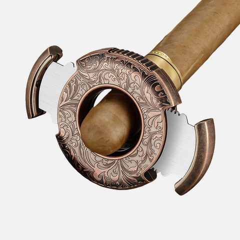 Luxury Cigar Cutter – Sharp, Smooth Blade with Large Caliber Design