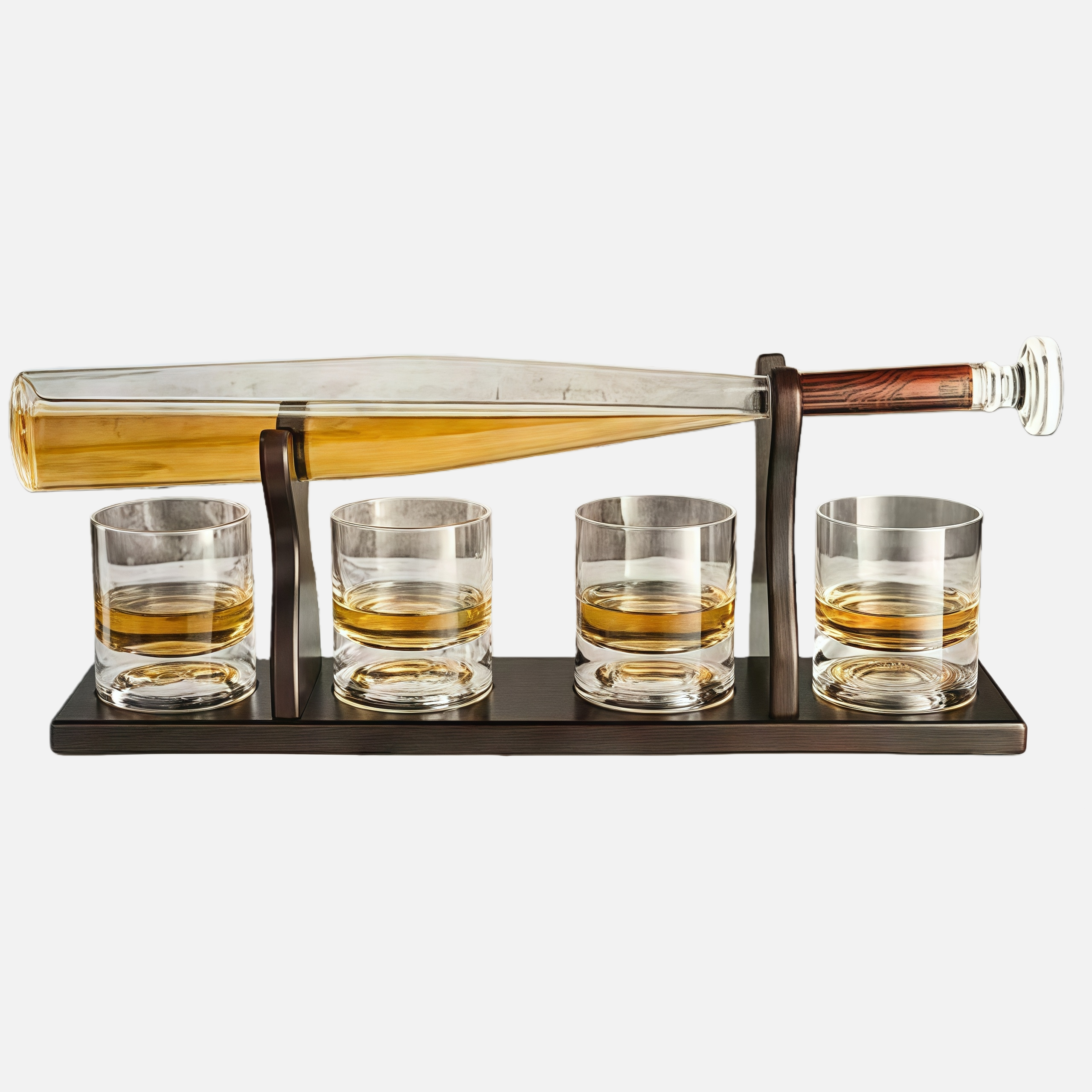 Baseball Bat Whiskey Decanter Set – Premium Glass Gift for Men & Sports Lovers
