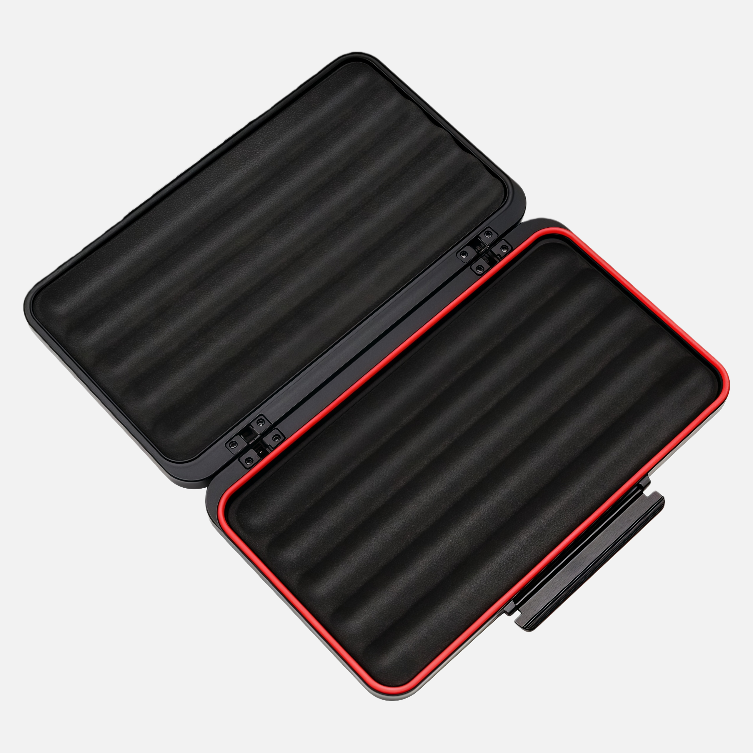 Premium Travel Cigar Case – Humidor Box for 5 Cigars with Humidity Control