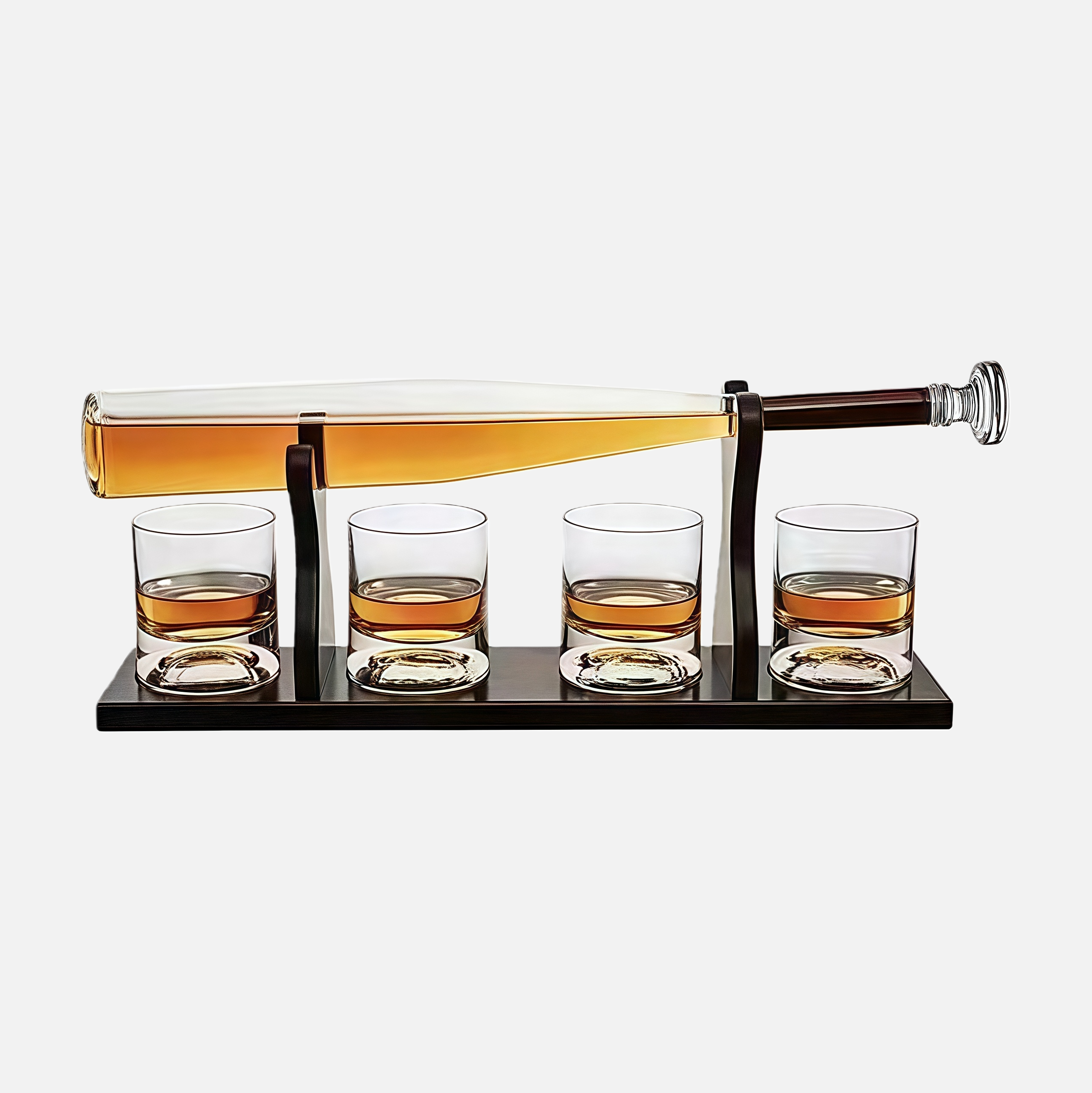 Baseball Bat Whiskey Decanter Set – Premium Glass Gift for Men & Sports Lovers