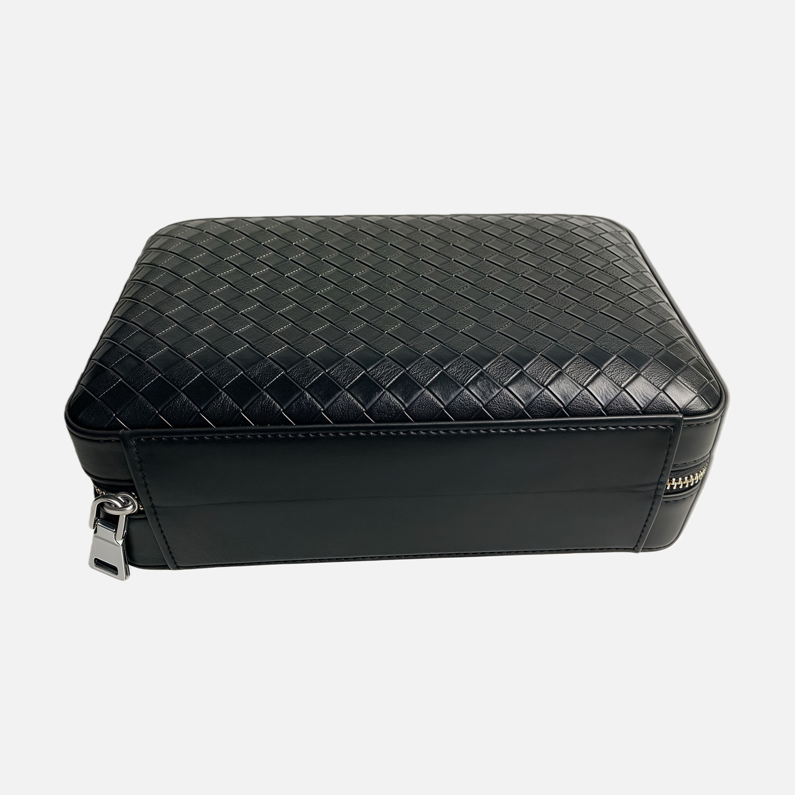 Premium Travel Cigar Humidor Case – Elegant Cedar Wood Interior with Accessories
