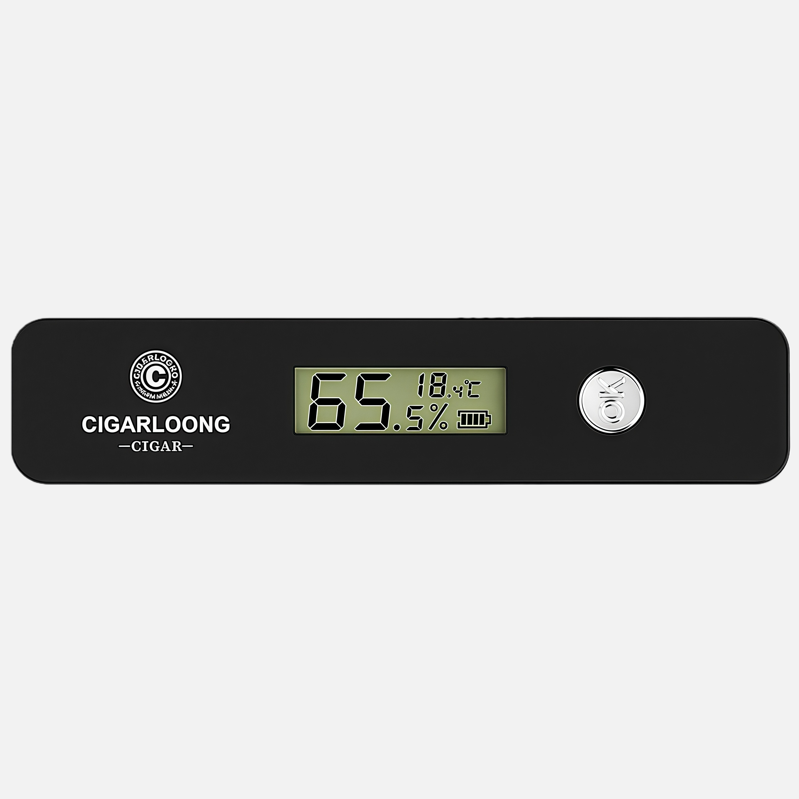 Smart Digital Hygrometer for Cigars – Accurate Temperature & Humidity Monitor with Probe