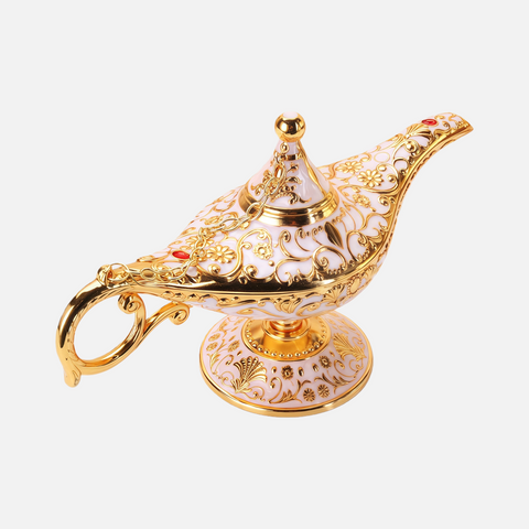 Aladdin Magic Lamp – Vintage Decorative Genie Lamp for Home & Gift