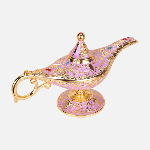 Aladdin Magic Lamp – Vintage Decorative Genie Lamp for Home & Gift